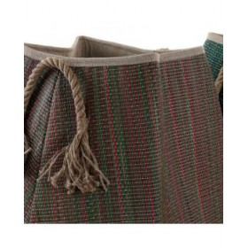 Set di Cestini DKD Home Decor Fibra naturale Boho 40 x 40 x 38 cm