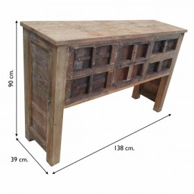 Ingresso Alexandra House Living Marrone Legno Riciclato 39 x 90 x 138 cm