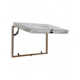 Scatola Decorativa DKD Home Decor Rosa Lilla Legno MDF Tropicale Contatore (2 Unità)