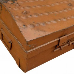 Valigia decorativa Alexandra House Living Marrone Ferro Stile artigianale 34 x 19 x 63 cm