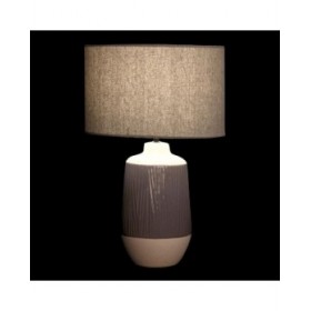 Lampada da tavolo DKD Home Decor 8424001774241 Grigio Beige Bianco Grigio chiaro 220 V 40 W (35 x 35 x 53 cm) (2 Unità)