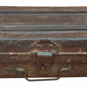 Valigia decorativa Alexandra House Living Marrone Ferro Stile artigianale 30 x 19 x 53 cm