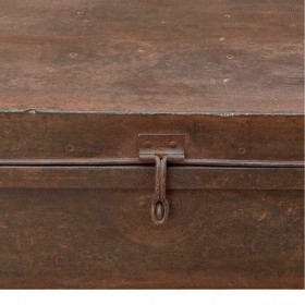 Valigia decorativa Alexandra House Living Marrone Ferro Stile artigianale 42 x 27 x 69 cm