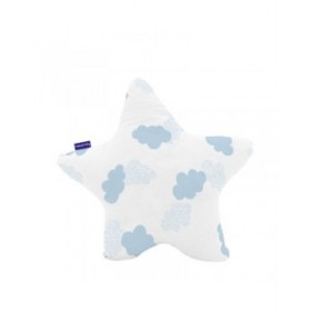 Cuscino HappyFriday Basic Azzurro Stella Nuvole 50 x 50 cm