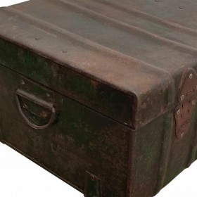 Valigia decorativa Alexandra House Living Marrone Ferro Stile artigianale 35 x 23 x 61 cm