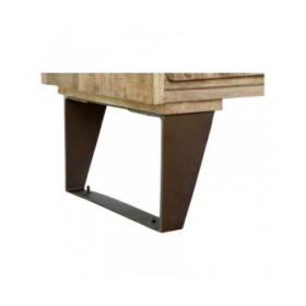 Scaffale DKD Home Decor ‎MB-180126 Metallo Legno di mango (95 x 40 x 170 cm)
