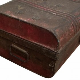 Valigia decorativa Alexandra House Living Marrone Ferro Stile artigianale 32 x 21 x 59 cm