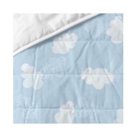 Trapunta HappyFriday BASIC KIDS Azzurro 100 x 130 cm Culla Neonato
