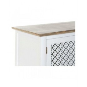 Mobile TV DKD Home Decor 8424001812066 Bianco Multicolore Marrone Chiaro Abete 120 x 45 x 58 cm
