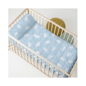 Trapunta HappyFriday BASIC KIDS Azzurro 100 x 130 cm Culla Neonato