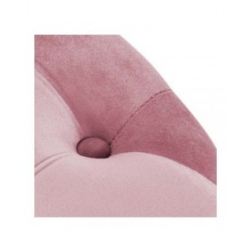 Poggiapiedi DKD Home Decor Rosa Velvet Legno MDF Glam (2 pcs)