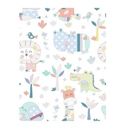 Bidone decorativo Alexandra House Living Azzurro Ferro Stile artigianale 25 x 35 x 25 cm