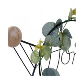 Appendiabiti da parete DKD Home Decor 8424001734528 Metallo 43 x 4,5 x 36 cm