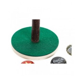Gioco di Legno DKD Home Decor Marrone Verde polipropilene Plastica 9,5 x 9,5 x 15,5 cm