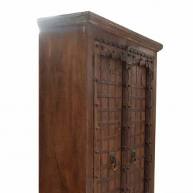 Armadio Alexandra House Living Marrone Legno Riciclato 42 x 217 x 118 cm