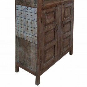 Scaffale Alexandra House Living Marrone Legno Riciclato 42 x 213 x 107 cm