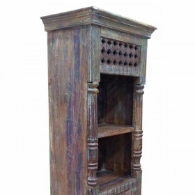 Scaffale Alexandra House Living Marrone Legno Riciclato 34 x 180 x 56 cm