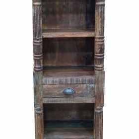 Scaffale Alexandra House Living Marrone Legno Riciclato 34 x 180 x 56 cm