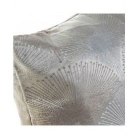 Cuscino DKD Home Decor Grigio Poliestere Alluminio Tradizionale