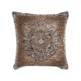 Cuscino DKD Home Decor 8424001832477 Nero Beige Marrone Chiaro Quadrato Arabo 45 x 12 x 45 cm