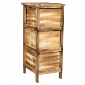 Cassettiera Alexandra House Living Marrone Legno Legno di paulownia 32 x 63 x 26 cm