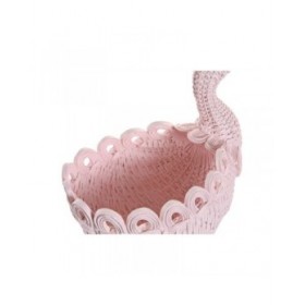 Svuotatasche DKD Home Decor Resina Alluminio Romantico 23 x 14,3 x 23 cm (2 Unità)