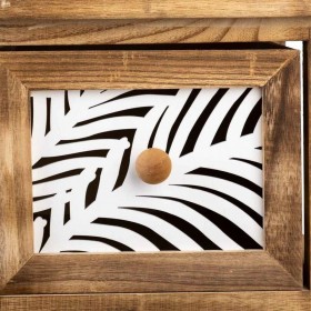Cassettiera Alexandra House Living Marrone Legno Legno di paulownia 32 x 63 x 26 cm