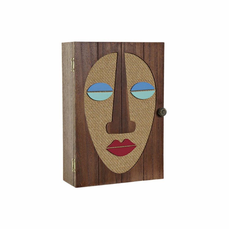 Scatola Decorativa DKD Home Decor Moderno Legno MDF (18 x 7 x 26 cm)