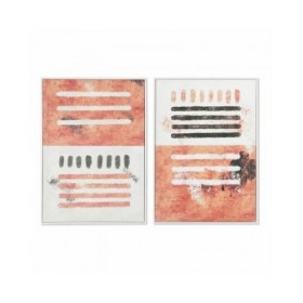 Quadro DKD Home Decor Coloniale (2 Unità) (50 x 3 x 70 cm)
