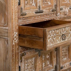 Armadio Alexandra House Living Marrone Legno di mango 93 x 192 x 45 cm Stile artigianale