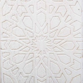 Sgabello Alexandra House Living Bianco Legno di mango 46 x 41 x 46 cm