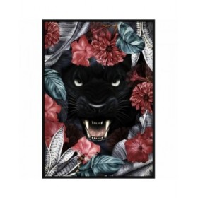 Quadro DKD Home Decor 53 x 4,3 x 73 cm Tropicale Giungla (2 Unità)