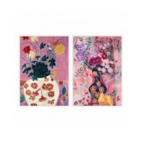 Quadro DKD Home Decor Vaso Moderno (53 x 4,3 x 73 cm) (2 Unità)