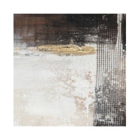 Quadro DKD Home Decor 90 x 2,4 x 90 cm Astratto Moderno (2 Unità)