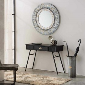 Ingresso con Cassetti Alexandra House Living Nero Metallo 40 x 75 x 100 cm