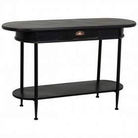 Ingresso con Cassetti Alexandra House Living Nero Metallo 41 x 75 x 120 cm