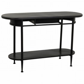 Ingresso con Cassetti Alexandra House Living Nero Metallo 41 x 75 x 120 cm