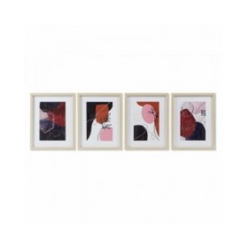 Quadro DKD Home Decor Astratto Moderno (35 x 2 x 45 cm) (4 Unità)