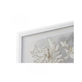 Quadro DKD Home Decor 55 x 2,5 x 70 cm Fiori Romantico (4 Pezzi)