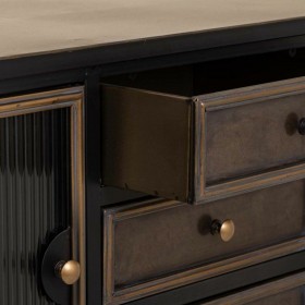 Credenza Alexandra House Living Marrone Metallo 42 x 100 x 122 cm
