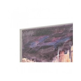 Quadro DKD Home Decor Città 80 x 3 x 80 cm Loft (2 Unità)