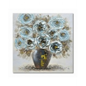 Quadro DKD Home Decor S3018303 Vaso (60 x 3 x 60 cm) (2 Unità)