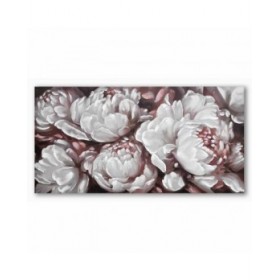 Quadro DKD Home Decor 120 x 3 x 60 cm Fiori Romantico (2 Unità)