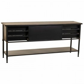 Credenza Alexandra House Living Marrone Metallo 45 x 80 x 180 cm