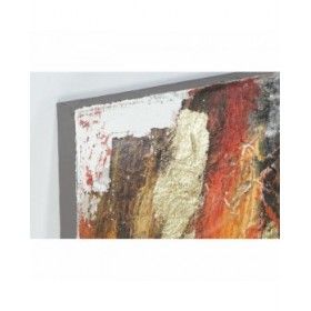 Quadro DKD Home Decor 99,5 x 3,5 x 99,5 cm Astratto Moderno (2 Unità)