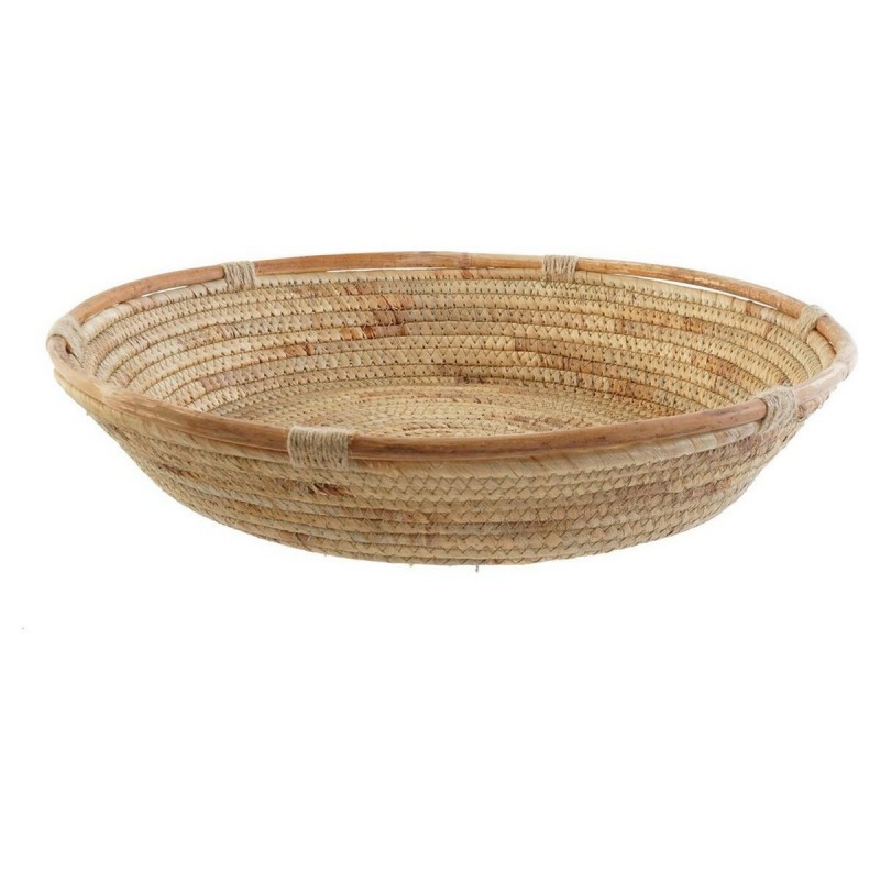 Centrotavola DKD Home Decor 42 x 42 x 8 cm Naturale Marrone Tropicale
