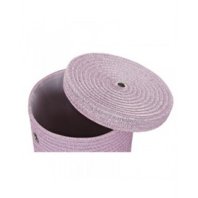 Cestino Multiuso DKD Home Decor Grigio Rosa polipropilene 42 x 42 x 52,5 cm 4 Kg