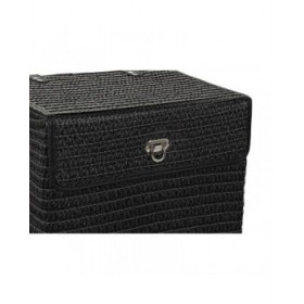 Cestino Multiuso DKD Home Decor Bianco Nero polipropilene 45 x 34 x 49 cm 4 Kg