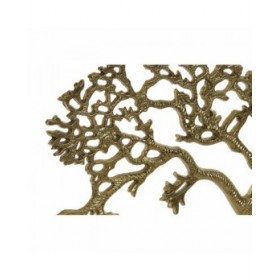 Statua Decorativa DKD Home Decor Alluminio Marmo Albero (60 x 10 x 48 cm)