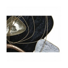 Decorazione da Parete DKD Home Decor Metallo Abstract (101 x 9 x 85 cm)